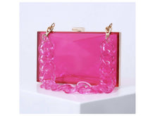 Load image into Gallery viewer, Acrylic Box Clutch Purse
