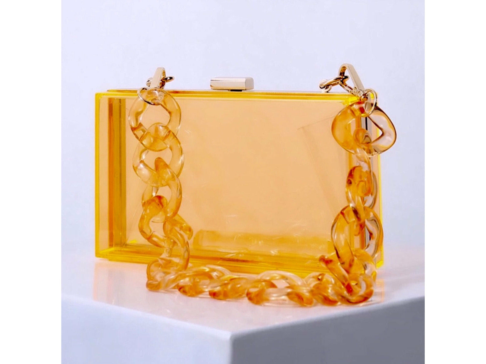 acrylic box purse
